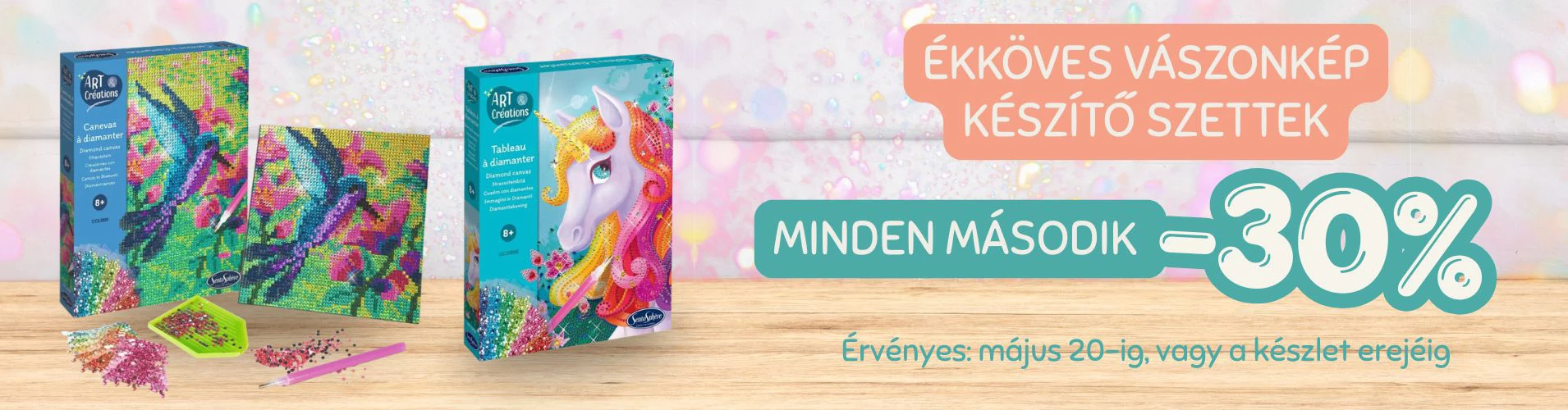 Ékköves készletek -30%
