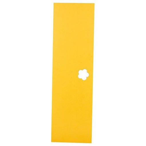 Óvodai öltözőszekrényhez ajtó, citromsárga - MB100 057 