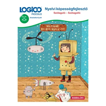   Nyelvi készségfejlesztő, szótagoló-szótagolló - LOGICO Piccolo