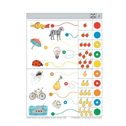 Nyelvi készségfejlesztő, szótagoló-szótagolló - LOGICO Piccolo