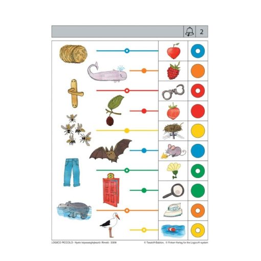 Nyelvi képességfejlesztő, rímelő - LOGICO Piccolo