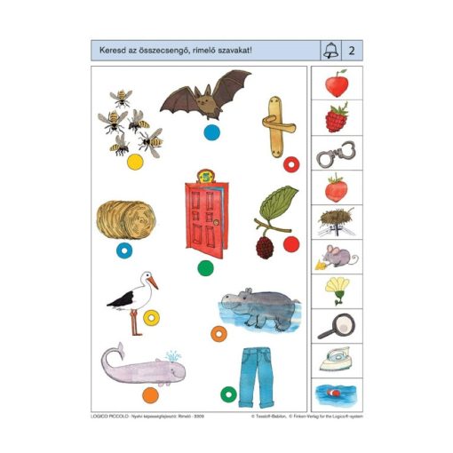 Nyelvi képességfejlesztő, rímelő - LOGICO Piccolo