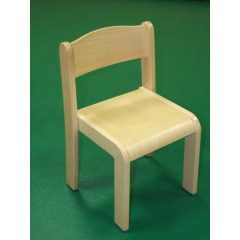 Támlás szék 31 cm ÚJ bükk rakatolható