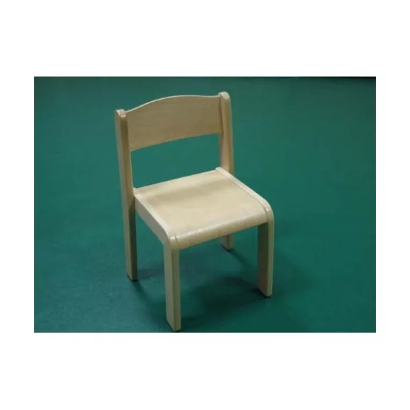 Támlás szék 31 cm ÚJ bükk rakatolható