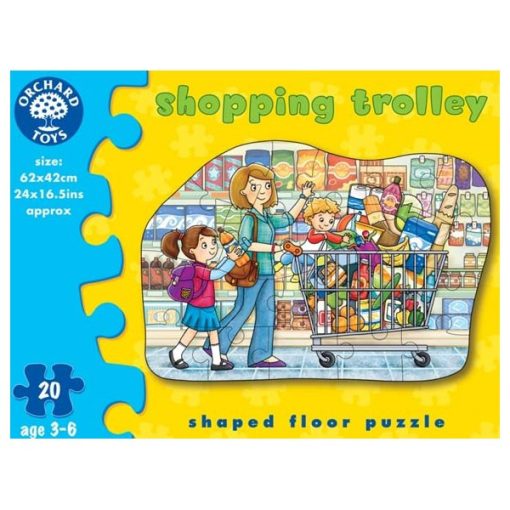 Bevásárlás óriás puzzle (Shopping trolley), ORCHARD TOYS OR231
