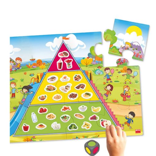 Piramisépítő - egészséges ételek, Akros, AKR20554