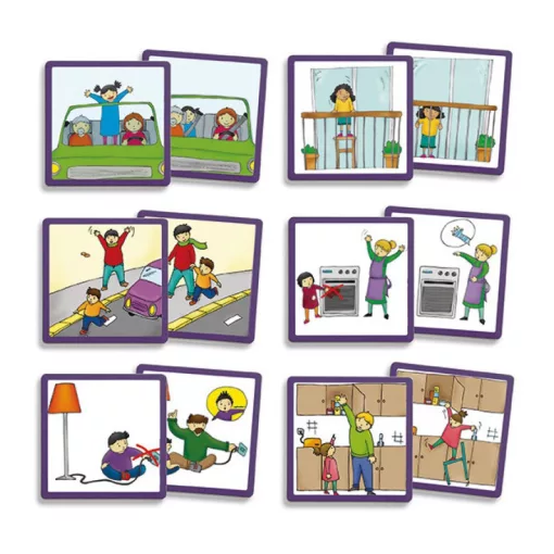 Képkártyák - Biztonság, Akros, AKR20803