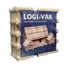 Logi-Vár fa építőjáték II. 172 db-os készlet, AKCIÓS CSOMAG!