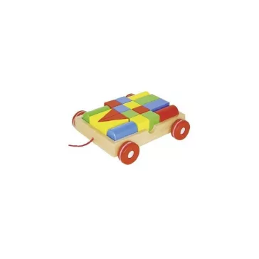 Építőkockák: húzható kocsiban (GOKI) GK58558