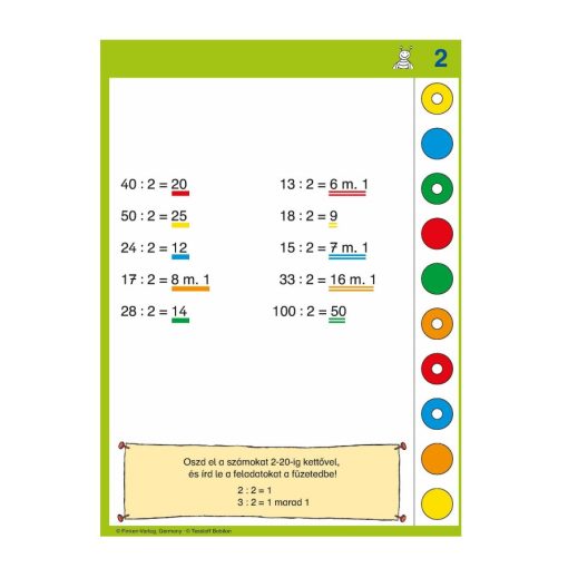Számfogócska: szorzás és osztás 100-ig, 1. rész - LOGICO Piccolo