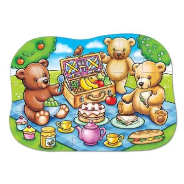   Mackó piknik Puzzle (Teddy bears' picnic), ORCHARD TOYS OR226
