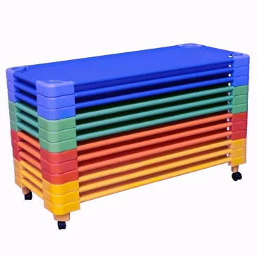   Fektetőágy Mini, bölcsődei, 120x52x12 cm 4 db, több színben
