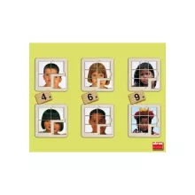 A világ gyerekei - 6 fotó-puzzle AKR 55104 KIFUTÓ Termék