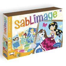 Homokszórós képek: hercegnők, képkeretté alakítható dobozban (Sentosphere) SA898