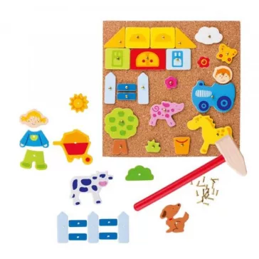 Parafába kalapálj! farm (GOKI) GK58555
