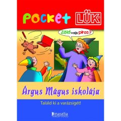   Árgus Mágus iskolája füzet + alaplap, Pocket - LÜK LDI910/A