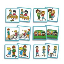 Képkártyák - Iskolában, Akros, AKR20801