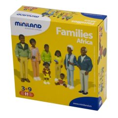 Afrikai család 8 db-os ML27396 Miniland