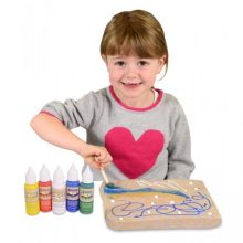 Homokfestő szett 5 alapszín Sand Paint WB180-001 5+