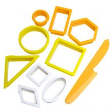 Kreatív formanyomó szett, 10 db-os, WB193-111 3+