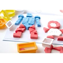 Kreatív formanyomó szett, 10 db-os, WB193-111 3+