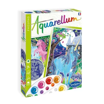   Aquarellum: egyszarvúak, foszforeszkáló, nagy (Sentosphere) SA6412