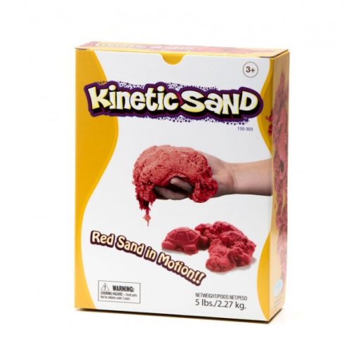 Mozgó homok 2.27 kg piros Kinetic Sand WB150-303 3+