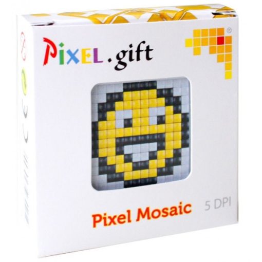 Mini Pixel XL szett - Smiley (6x6cm alaplap, 3 szín)