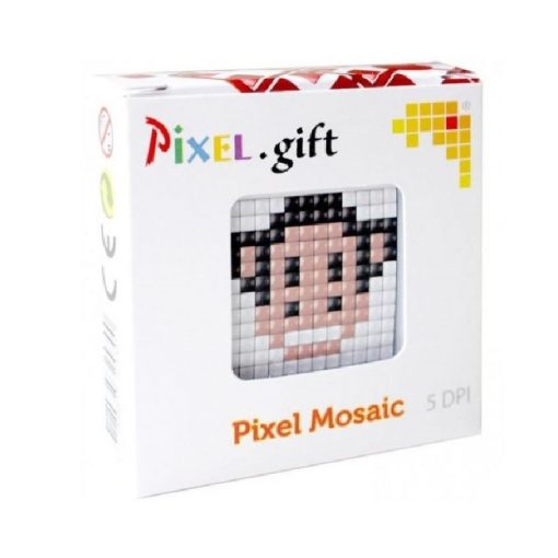 Mini Pixel XL szett - Majom (6x6cm alaplap, 3 szín)