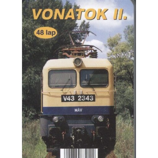 Kártya - Vonatok  II., 48 lapos