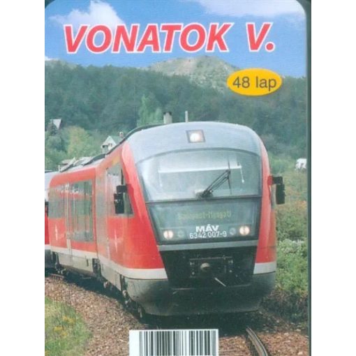 Kártya - Vonatok  V., 48 lapos