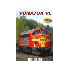 Kártya - Vonatok  VI., 48 lapos