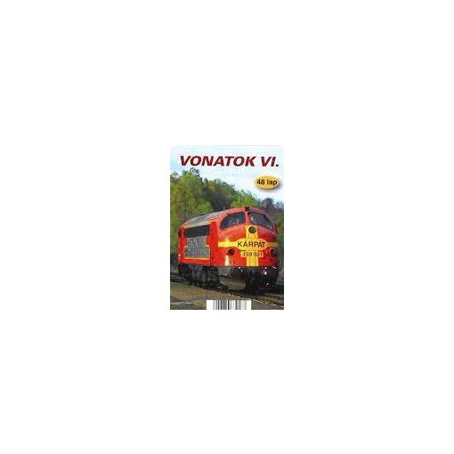 Kártya - Vonatok  VI., 48 lapos