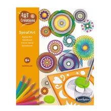 Spiral Art: mandala készítő kreatív szett (Sentosphere) SA20810