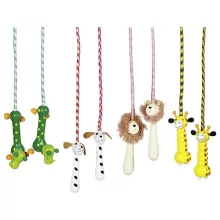 Ugrálókötél: állatos fogóval (GOKI) GK63958