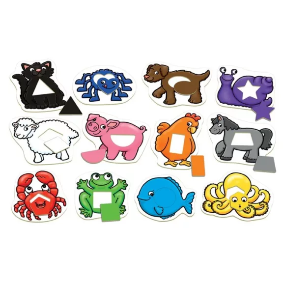 Formakereső: Állatok és formák/alakzatok (Animal Shapes) ORCHARD TOYS OR021