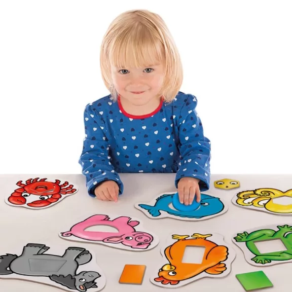 Formakereső: Állatok és formák/alakzatok (Animal Shapes) ORCHARD TOYS OR021