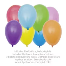 Kishajó lufi hajtással fából, 3 lufival (GOKI) GK63916