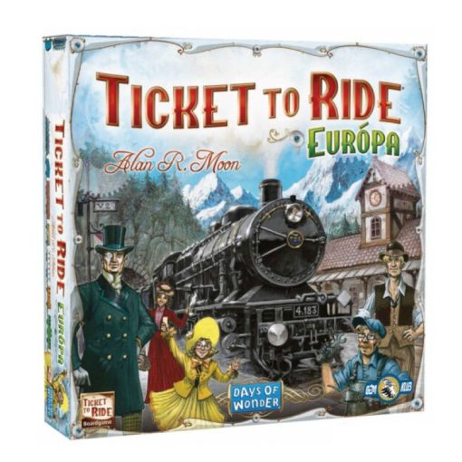 Ticket to Ride Európa Vasúti kalandok társasjáték