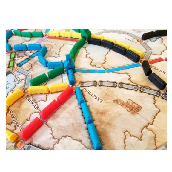 Ticket to Ride Európa Vasúti kalandok társasjáték