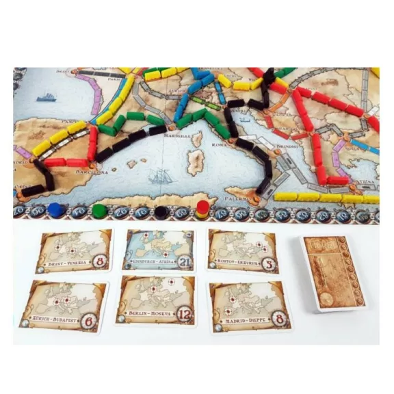 Ticket to Ride Európa Vasúti kalandok társasjáték