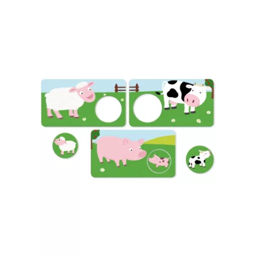 Anyaállatok és kicsinyeik puzzle, NA31401 2+