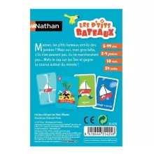 Csónakok futóversenye, kártyajáték, NA31425 5+