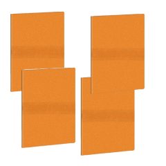   Füzet CSOM. 10db Kompoziciós  21x30 cm  60 old  A/4 álló   narancs wawa