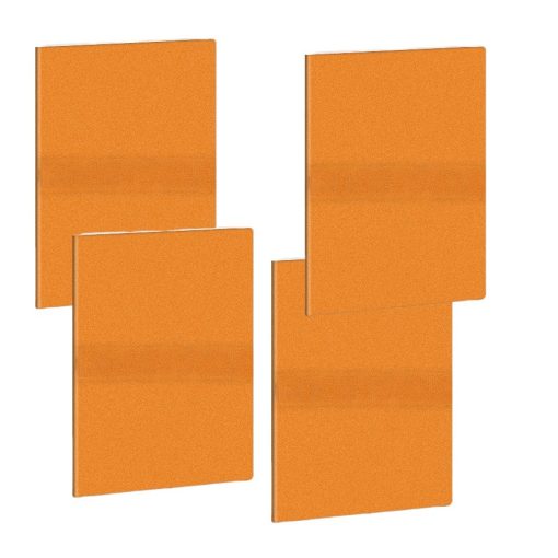 Füzet CSOM. 10db Kompoziciós  21x30 cm  60 old  A/4 álló   narancs wawa