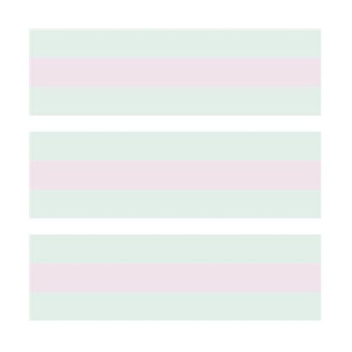 Füzet CSOM. 10 db írástanuló, 3x9 mm vastag színes sorokkal A/4 fekvő wawa