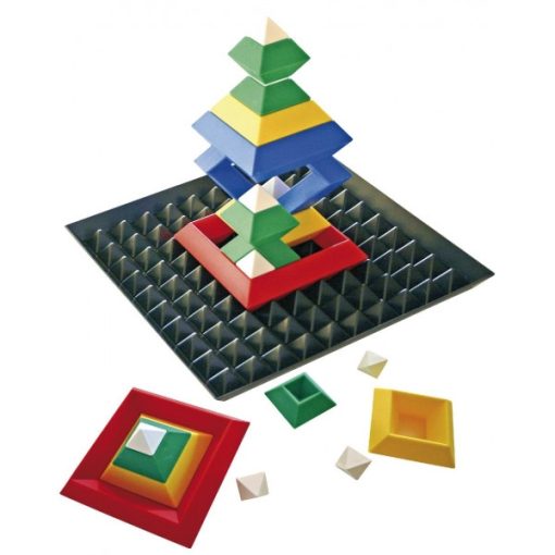 Háromszög Puzzle szett alaplappal
