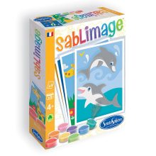 Homokszórós képek: mini, delfines (Sentosphere) SA8101