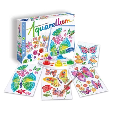 Aquarellum: lepkék és virágok (Sentosphere) SA6500