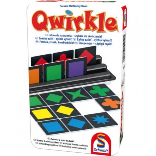 Qwirkle fémdobozos - Formák, színek, kombináció! 6+